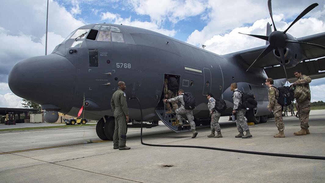 Военно-воздушная база Moody, Lockheed C-130 Hercules, Джорджия, США. Фото: Global Look Press/Staff Sgt. Eric Summers