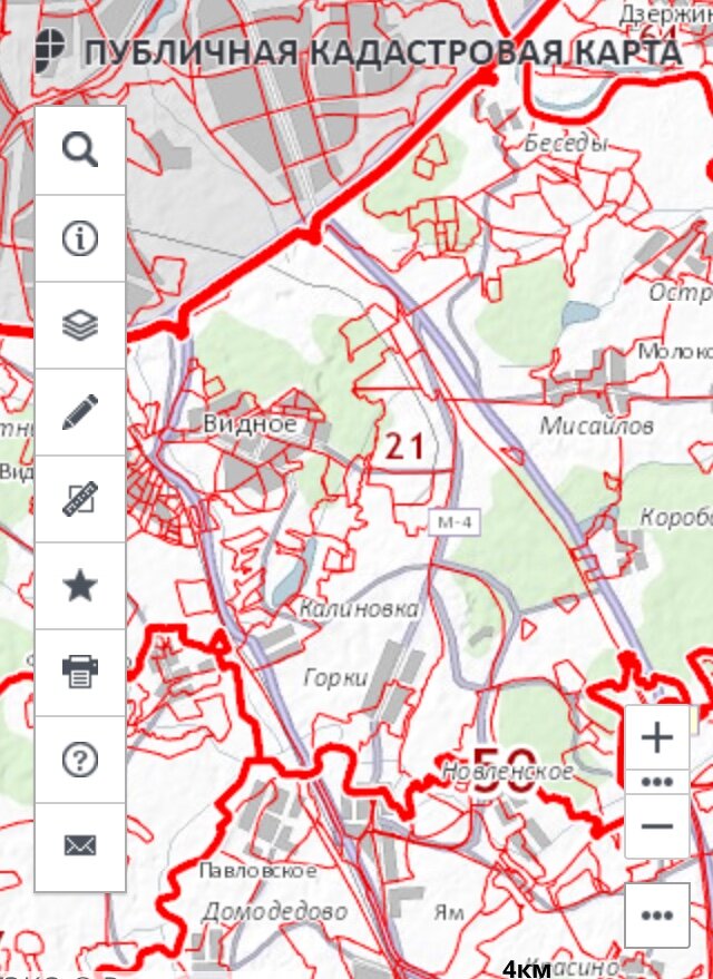 Публичная Кадастровая Карта