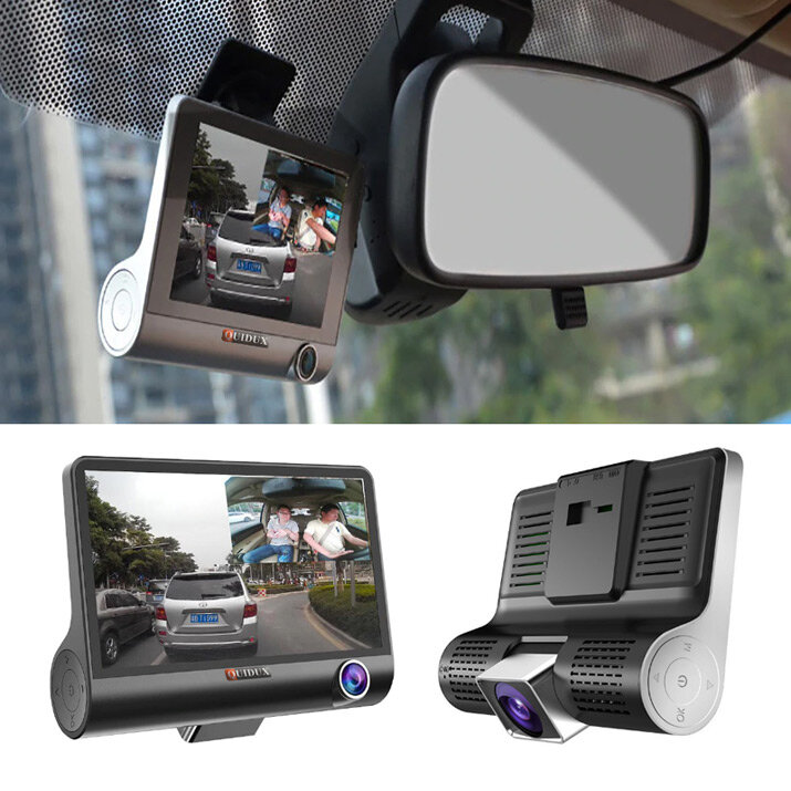 Видеорегистратор QUIDUX 3 с двумя камерами