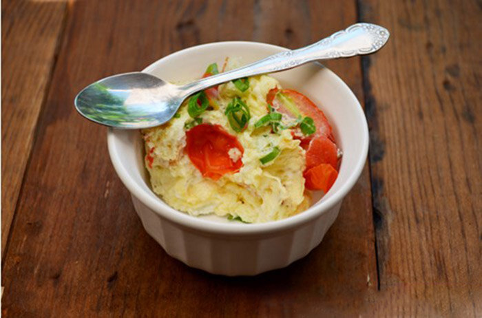 
Пирог из микроволновки
