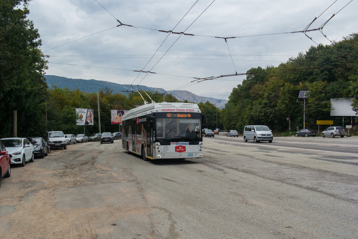 Троллейбус марки Тролза-5265.05 «Мегаполис», построен в ноябре 2016 г.