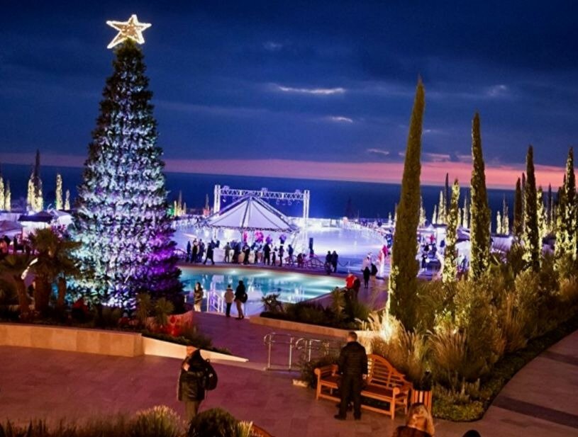 Крым, Южный берег, Новый Год