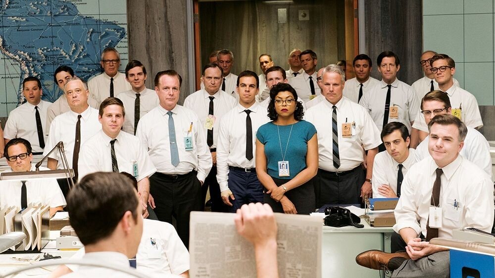 Кадр из фильма "Скрытые фигуры" (Hidden Figures, 2017)
