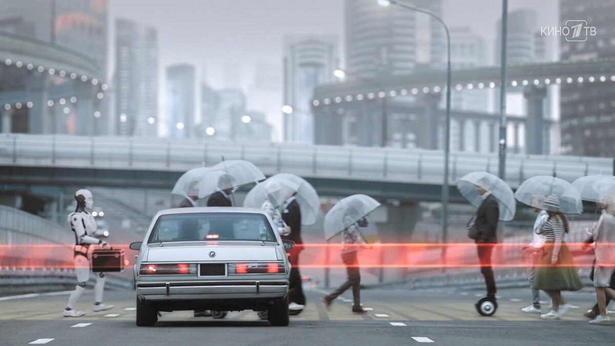 Город будущего пуст и тих по сравнению с современной Москвой