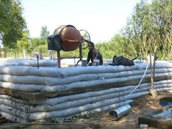 (послойная укладка)