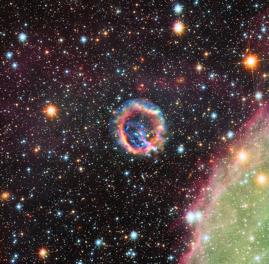 X-ray (NASA/CXC/ESO/F.Vogt et al); Optical (ESO/VLT/MUSE), Optical (NASA/STScI)                 
 Foto: NASA.gov