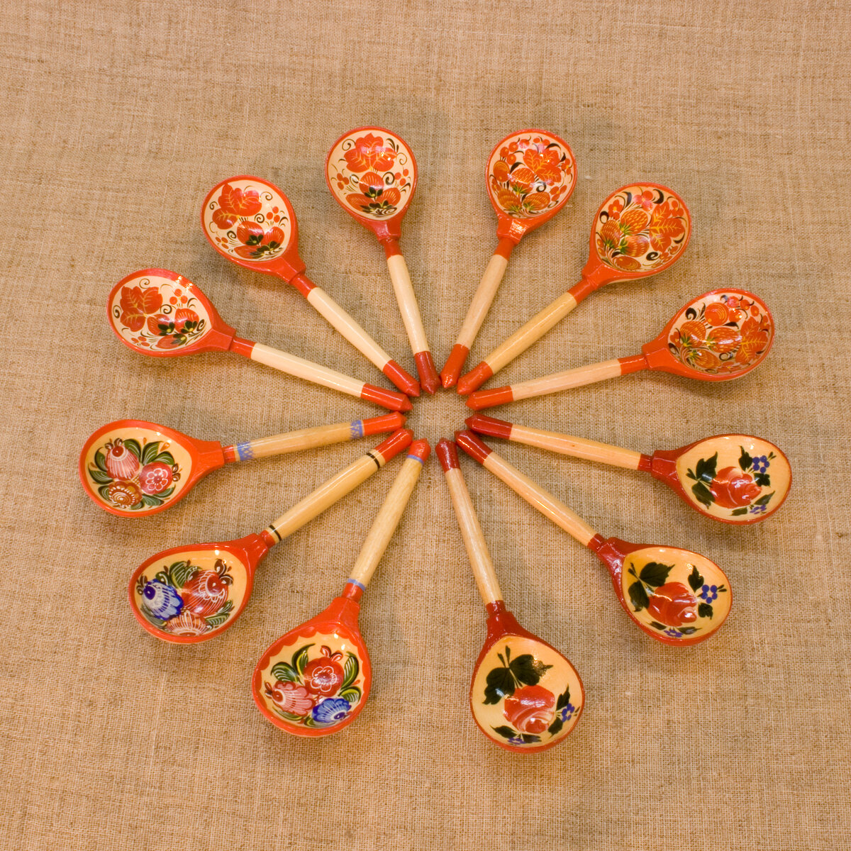 Ложки игровые кленовые