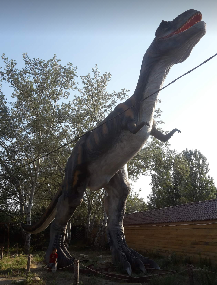 Парк динозавров в Анапе.