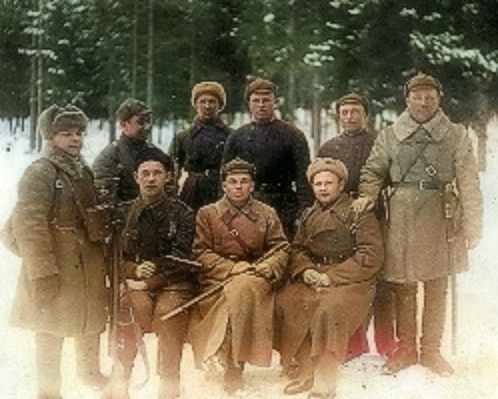 Бойцы Финской Народной Армии. Март 1940 г. Фотография использована в качестве иллюстрации.