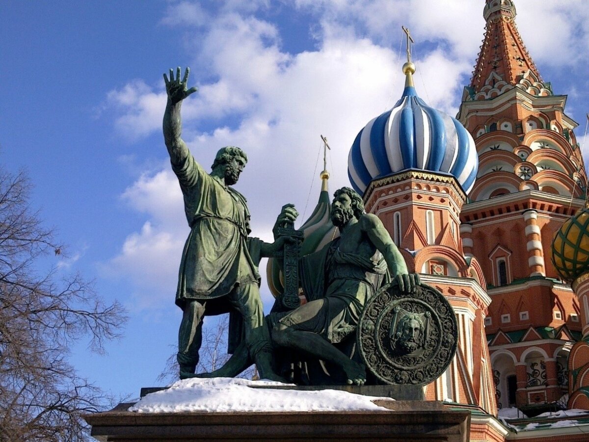 Яндекс-картинки. Кузьма Минин и Дмитрий Пожарский