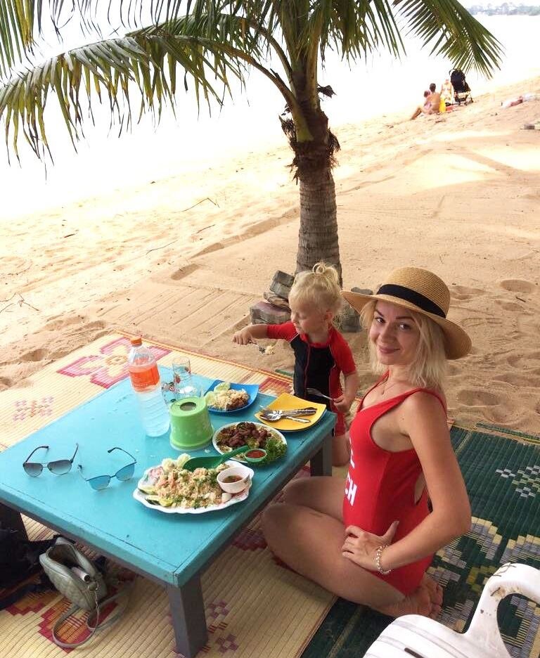 Обед под пальмой за 200 рублей, Тайланд.