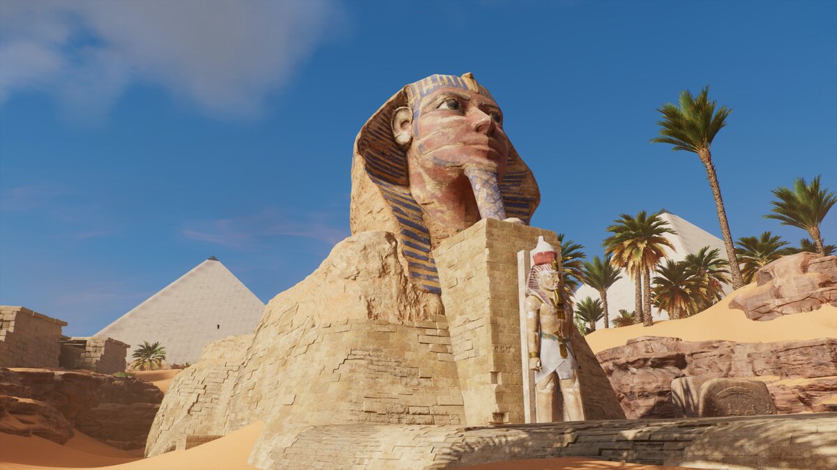 Сфинкс сквозь время.