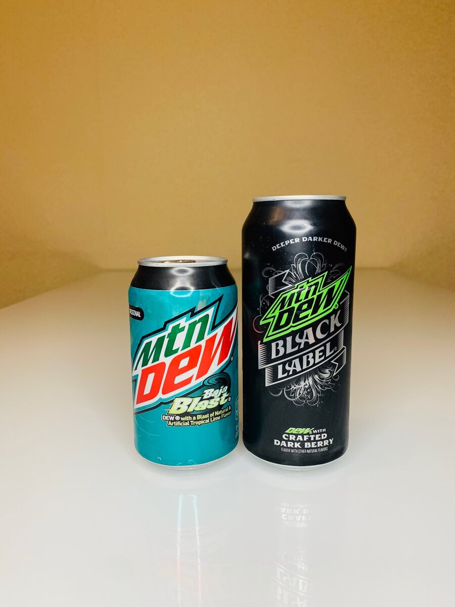 Сравнение 0.33 l и 473 ml 