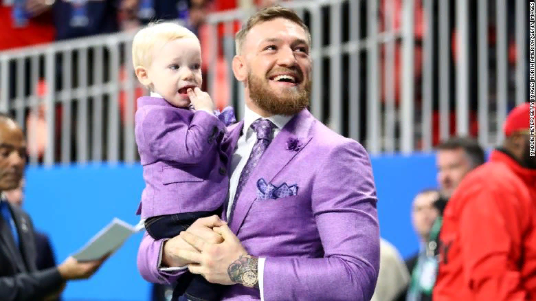 Конор Макгрегор с сыном