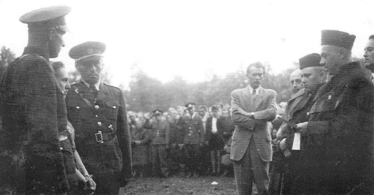 Объявление приговора чрезвычайного народного суда