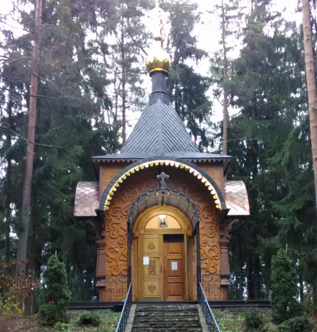 Часовня в Ополи Латвия