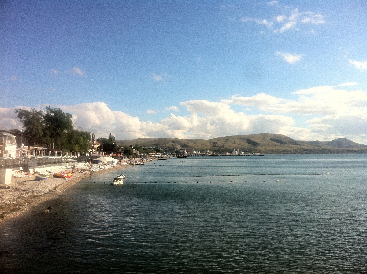 Пляжи Коктебеля