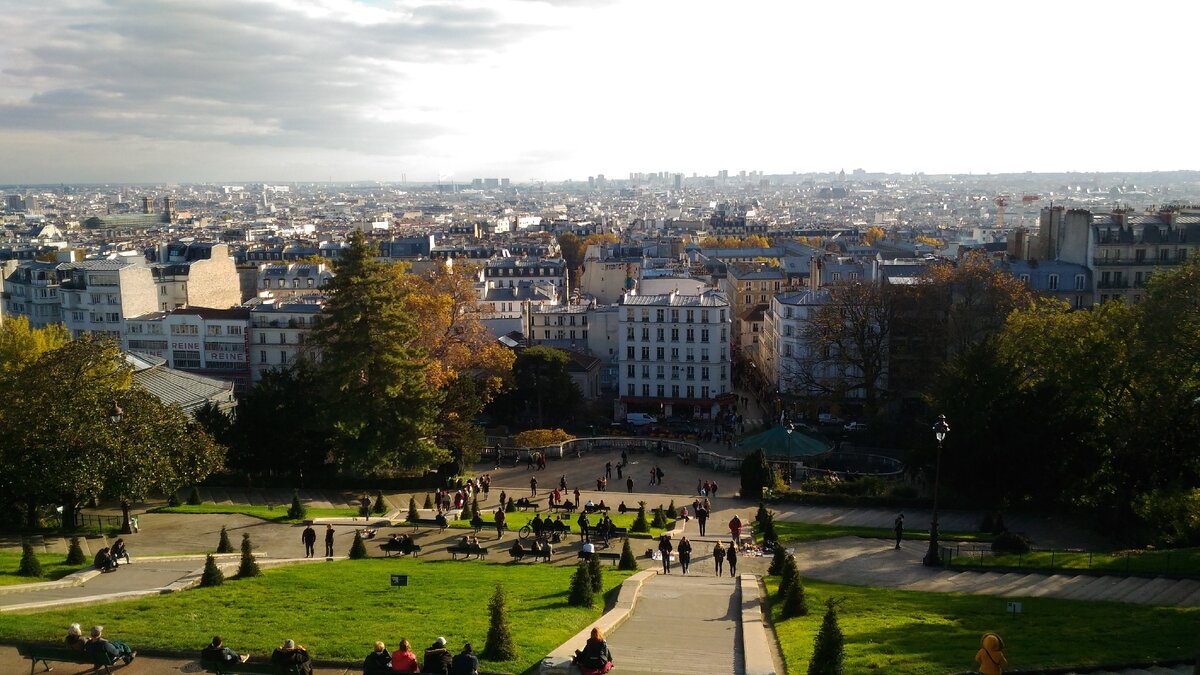 Панорама города