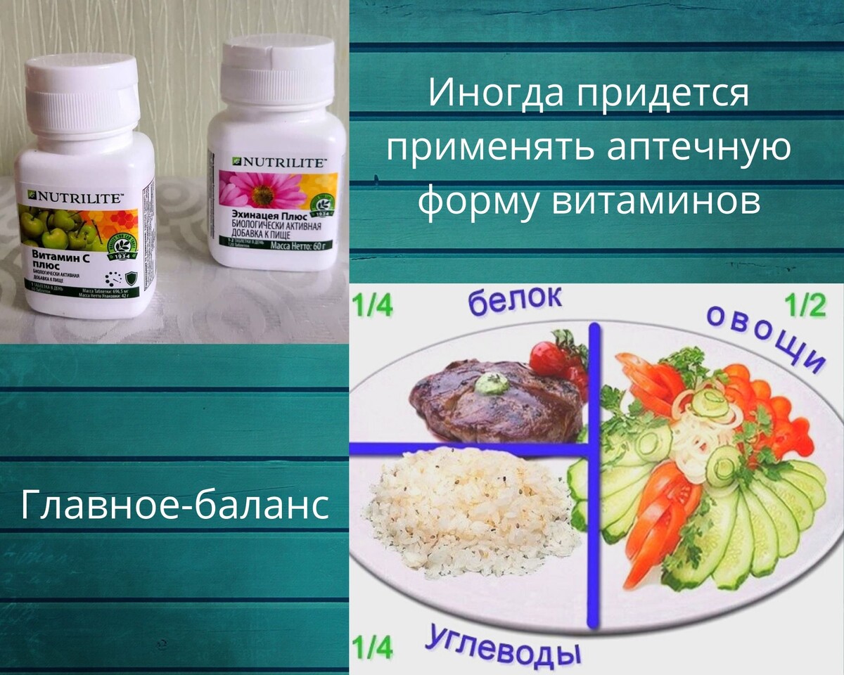 Похудеть можно только на сбалансированном питании