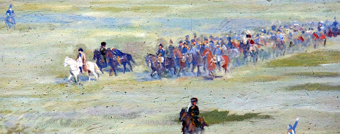 Часть диарамы, Битва при Ватерлоо