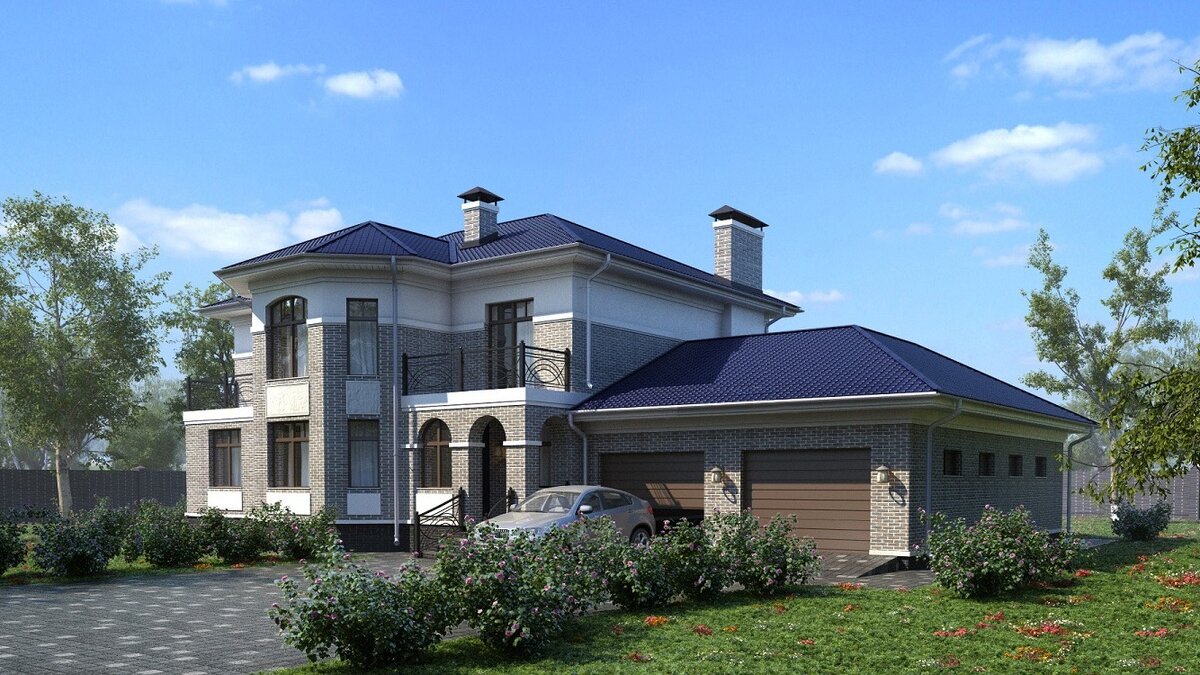 "Туманный альбион" Проект дома - KR - 342