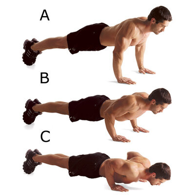 Правильная техника выполнения отжиманий