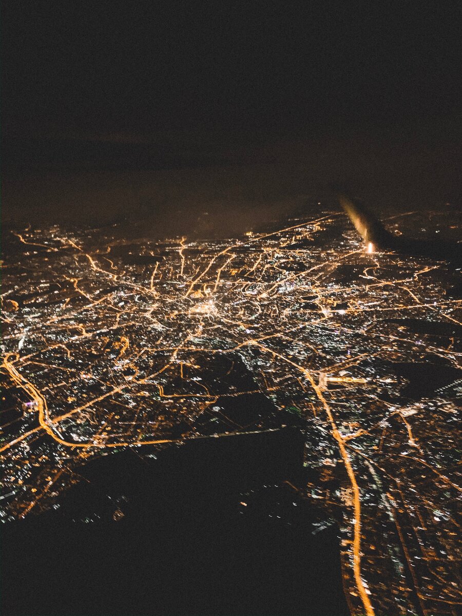 Небо над Москвой, полет в Домодедово