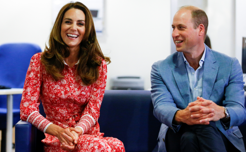 Кейт Миддлтон и принц Уильям во время официального визита. Фото: globallookpress.com