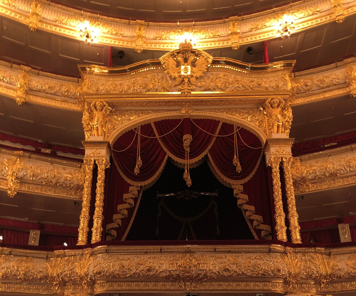 Императорская ложа в Большом театре. Фото автора