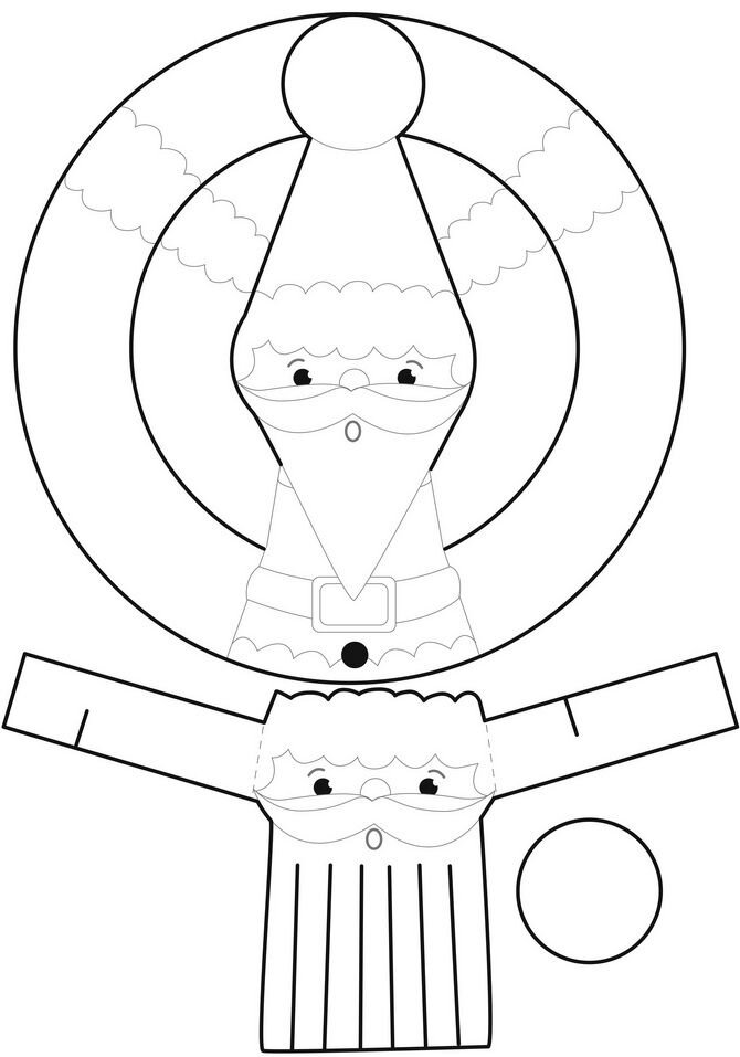 20 способов сделать Деда Мороза или Санта-Клауса своими руками