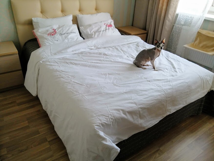 4 года мы самые счастливые обладатели такого чудо-одеяла 220х240 см (называется "евро-макси")