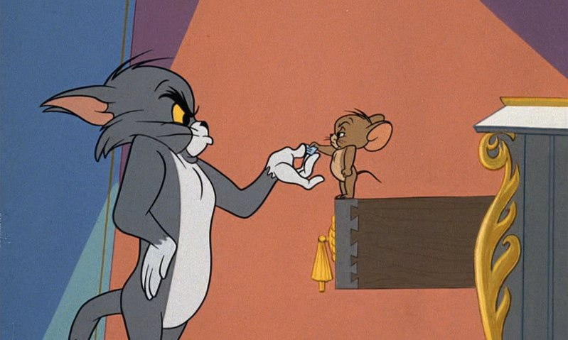 Самое последнее на данный момент появление Тома и Джерри на больших экранах датировано 1992 годом: тогда вышла полнометражка с незамысловатым названием "Том и Джерри в кино".-2