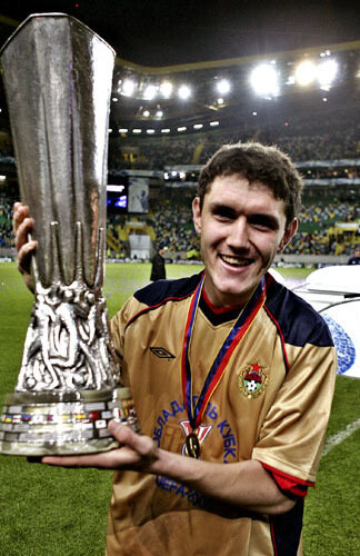 Жирков с Кубком УЕФА