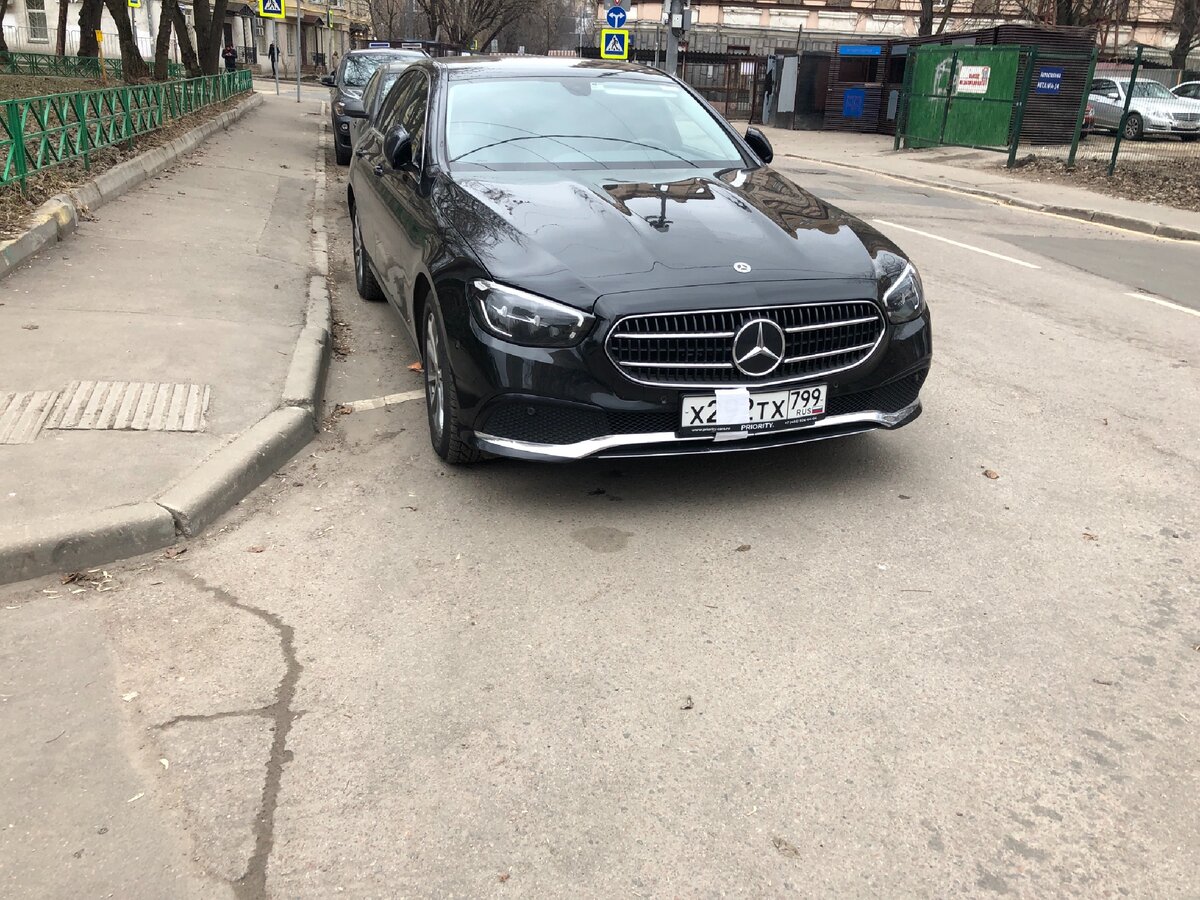 Mercedes E-class w213 рестайлинг