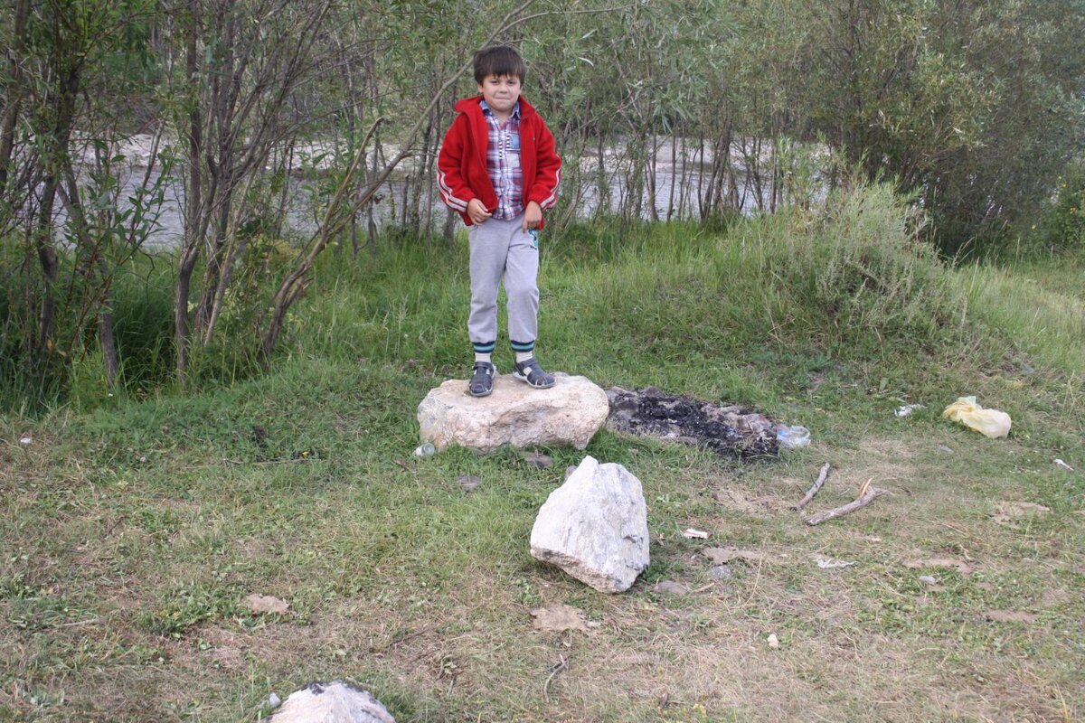 Впервые в горах и в условиях "безграничной свободы". Фото из личного архива