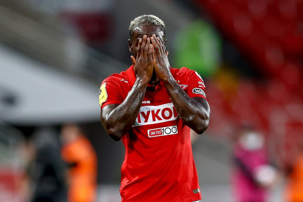 Виктор Мозес. Фото официального сайта ФК Спартак Москва.