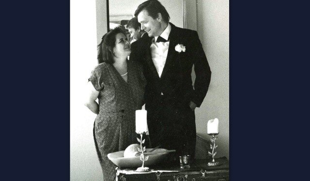 Свадьба Олега и Джоан, фото из семейных архивов