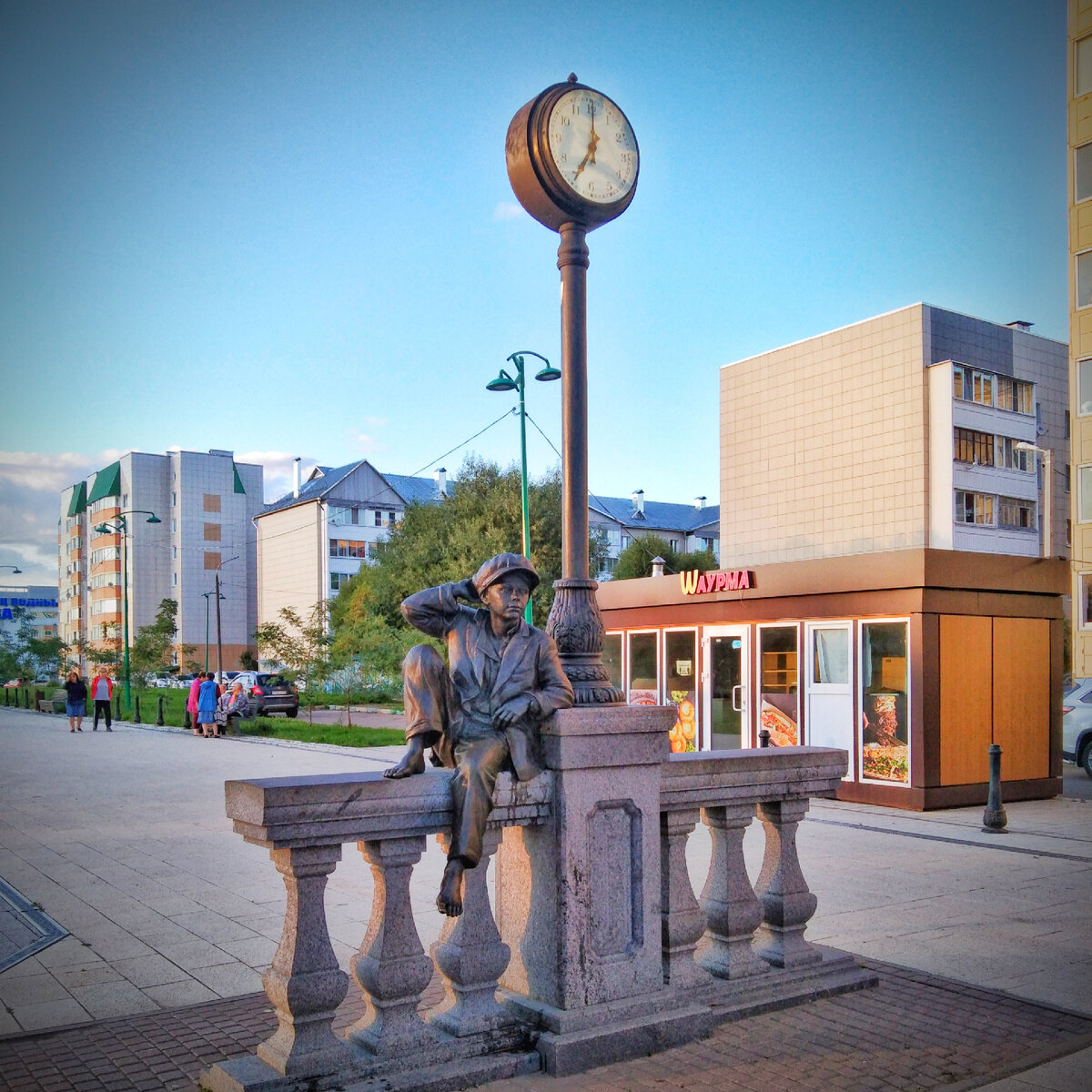 Часы в городе Руза