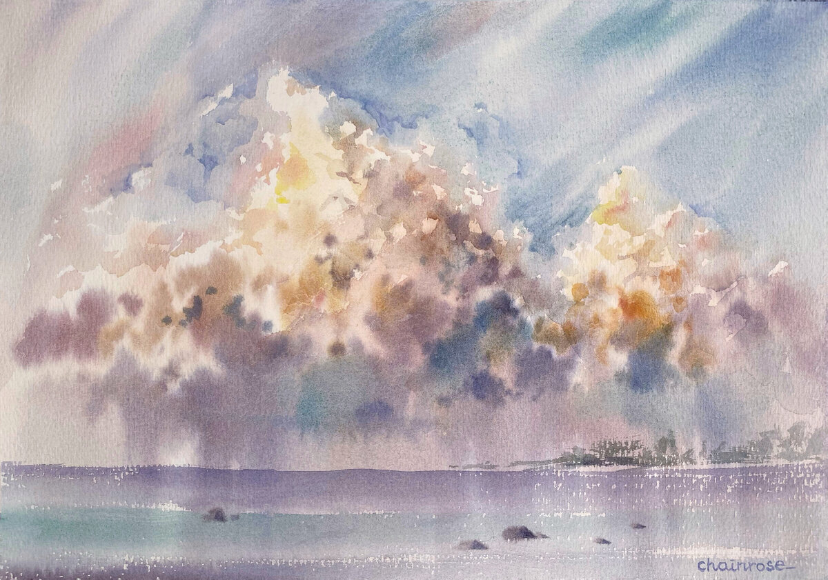 39х27см. Бумага Paul Rubens 50% хлопка гладкая.
