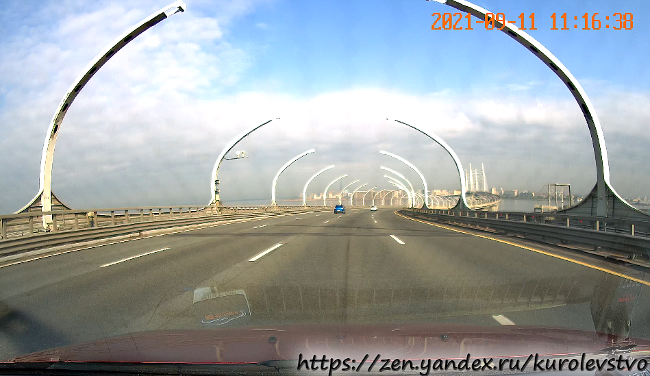 Кадр из видеорегистратора