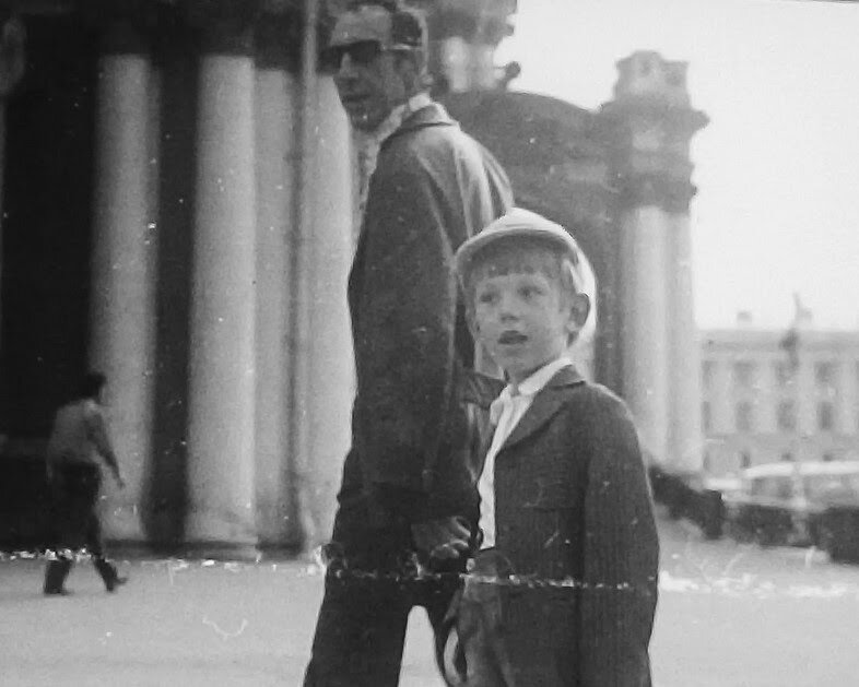 Владимир Басов с сыном