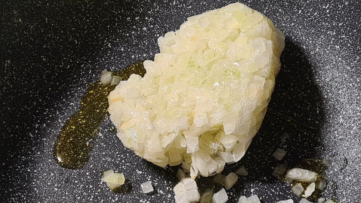 У меня лук замороженный