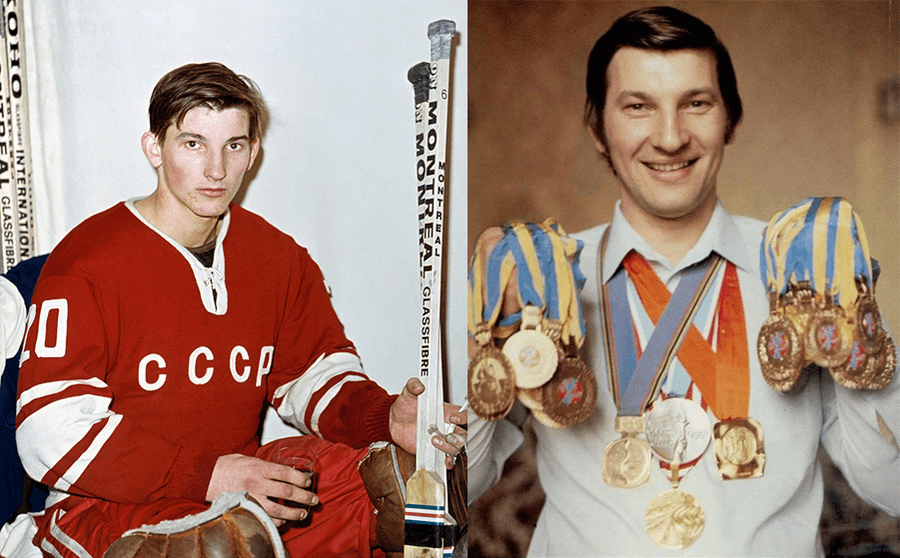 Владислав Третьяк Олимпийский чемпион 1972