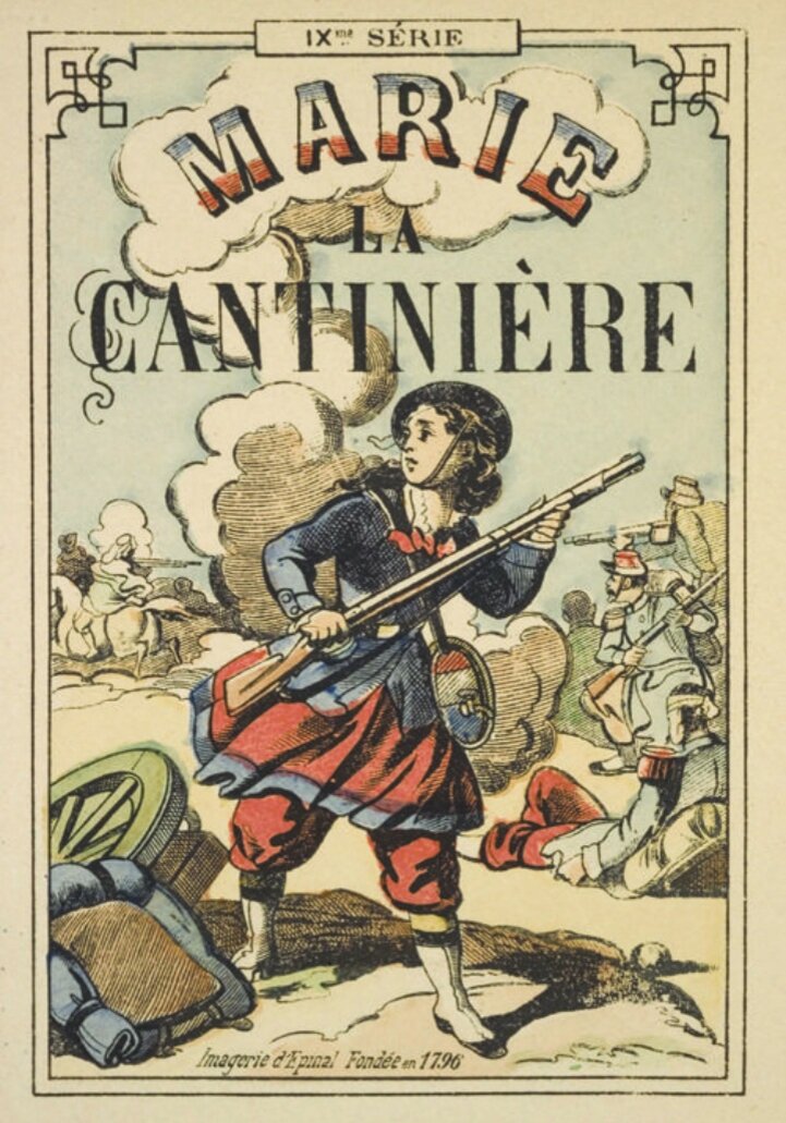 Мари, кантиньерка. Источник: BNF