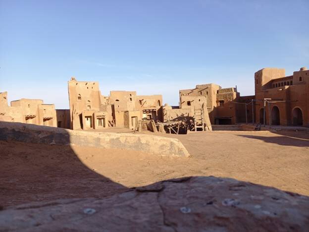 Древний город. Декорации.