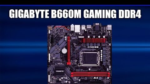 Материнская плата Gigabyte B660M GAMING DDR4 (rev.1.0)