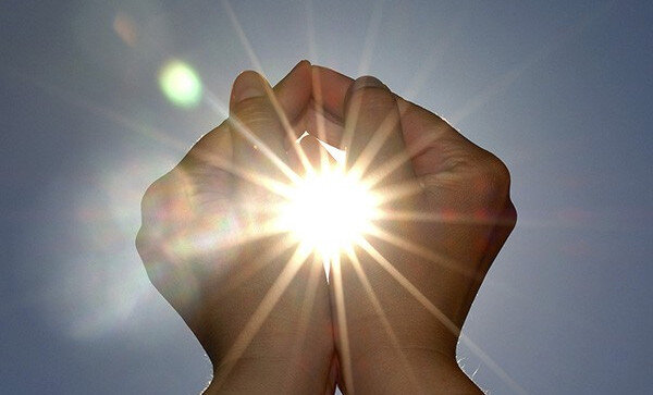 Солнышко из свободных источников