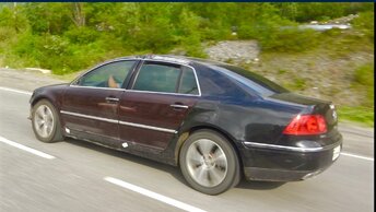 Пробуем наваливать. V10 DIESEL. Volkswagen Phaeton.