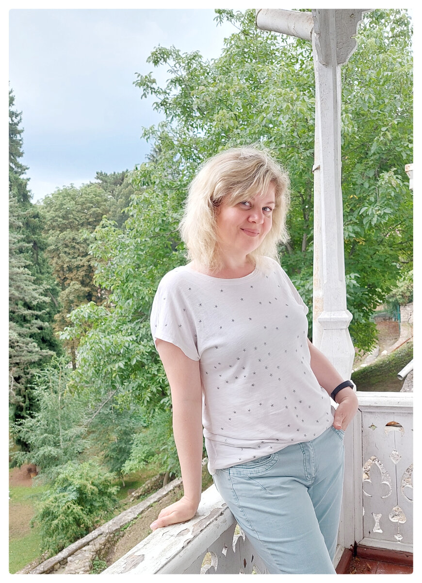 Я на терассе Гостевого флигеля 1.