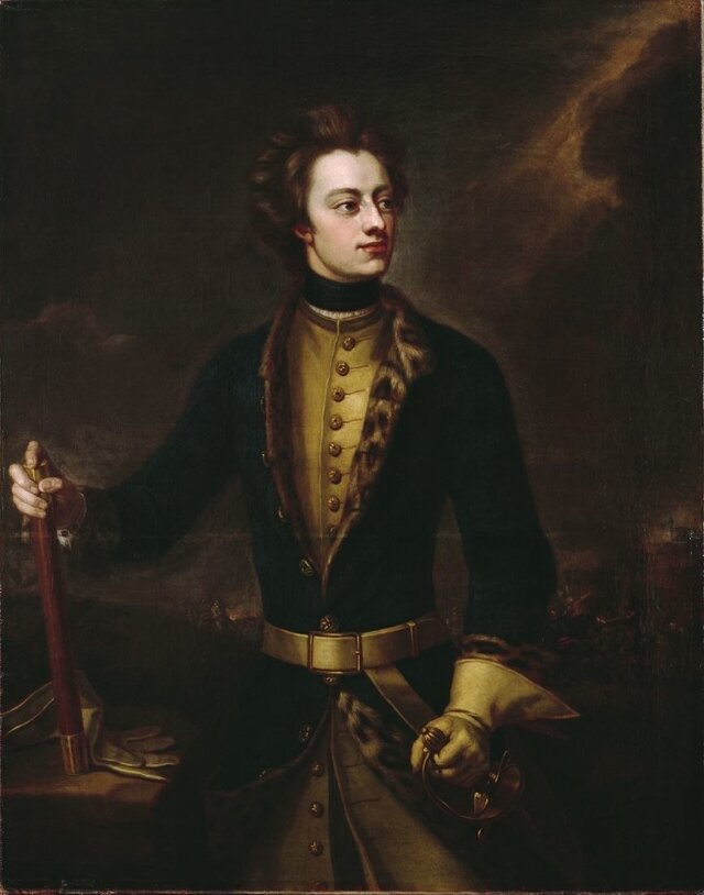   Микаэль Даль. Карл XII. 1710